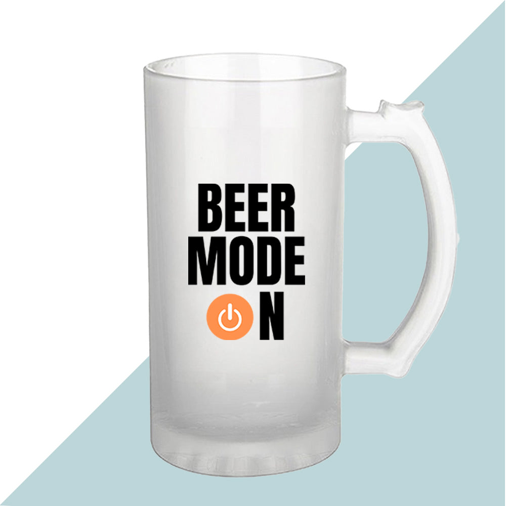 Personalized beer clock mug, 16 oz drinkware, Customizable beer mug, Durable glass mug, Unique gift idea, beer lovers, Home bar accessories,Beer gifts,Craft beer mug,Personalized drinkware,Custom drinkware,Beer lover gifts,Unique beer mug