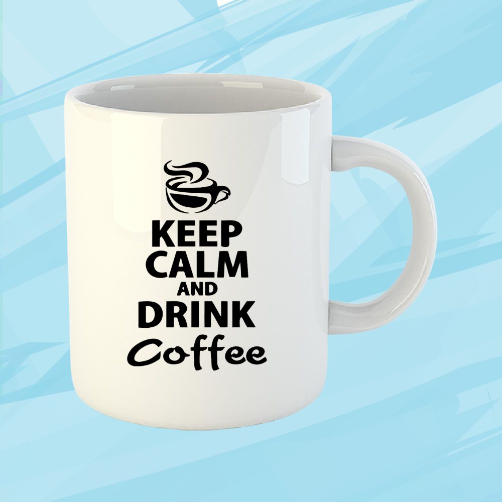 325 ml coffee mug, Ceramic coffee mug, Hot drink mug, Perfect coffee mug, White ceramic mug, Coffee & tea mug, Ceramic drinkware, Daily coffee mug, Reliable coffee mug;