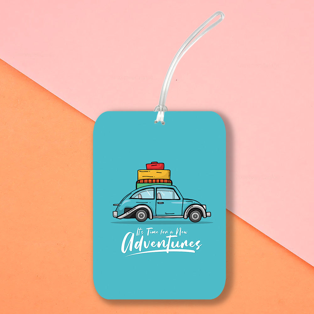Travel gifts for women luggage tags, Travel quote luggage tag, Travel tags for luggage kids, Travel essentials luggage tags for suitcases, Travel essentials luggage tag, Travel tags for luggage funny, Fun travel tags for luggage