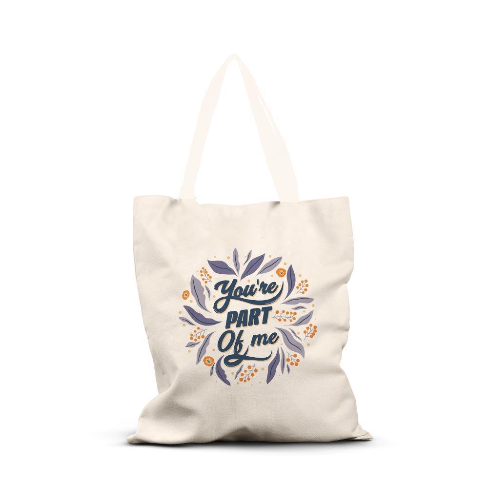 Eco Friendly Printed Canvas Tote Bags  Perfect Gift this Valentine Week –