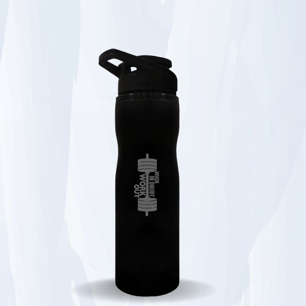 Durable H2O bottle, Lightweight water bottle, Motivational quote hydration, Active lifestyle bottle, Fitness water bottle, Eco-friendly reusable bottle, 750ml portable bottle, Gym and sports bottle, Spill-proof water bottle, BPA-free fitness accessory, Travel water bottle, Daily hydration solution, Inspirational workout bottle