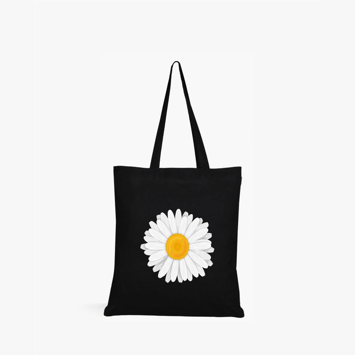floral print tote bag for women, flower print canvas tote,aesthetic floral tote bag, eco-friendly canvas tote