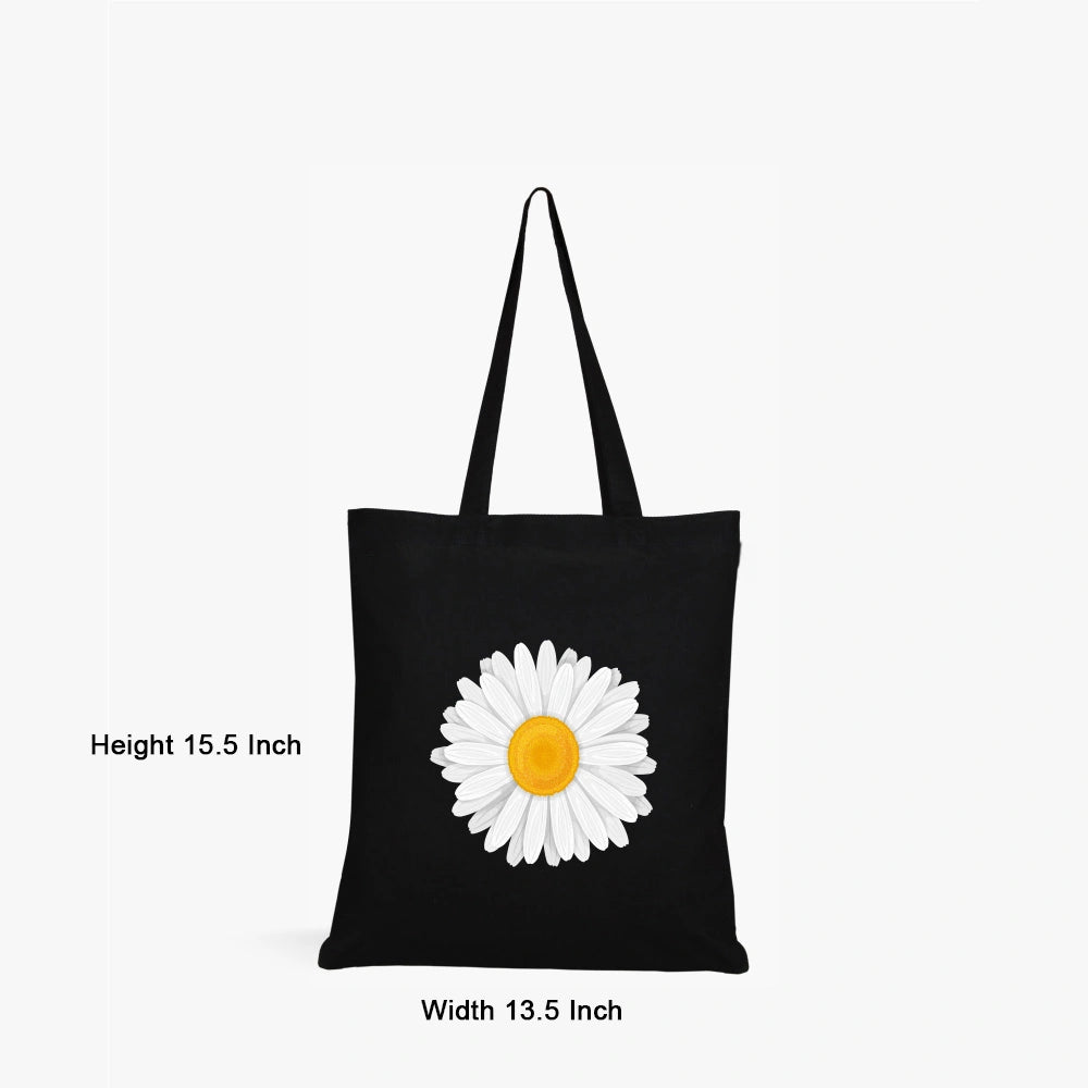 floral print tote bag for women, flower print canvas tote,aesthetic floral tote bag, eco-friendly canvas tote,everyday tote, office tote, travel tote bag