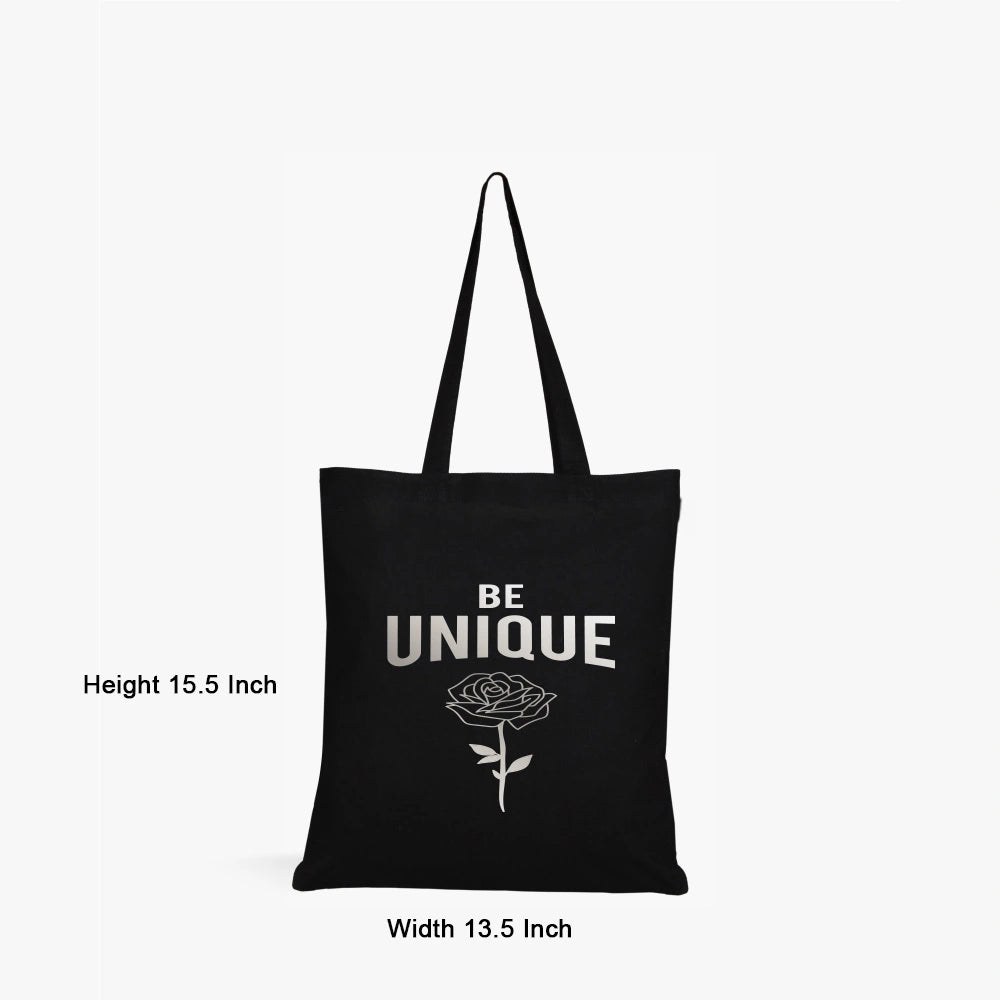 gift tote bag for women,
buy quote tote bag online,
minimalist black tote bag,
aesthetic tote for women,
sustainable canvas tote bag