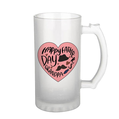 Beer Mug, Beer Glass, Frosty Beer Mug, Beer Mug 500ml, birthday gift, Fathers day gift