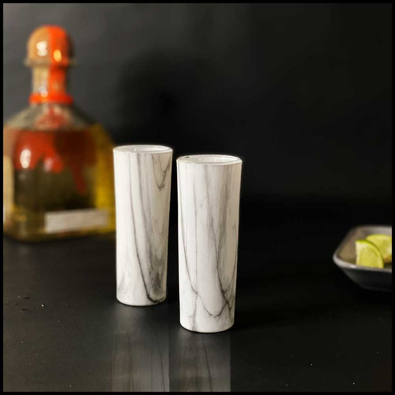 Marble Party Glasses - Set of 2