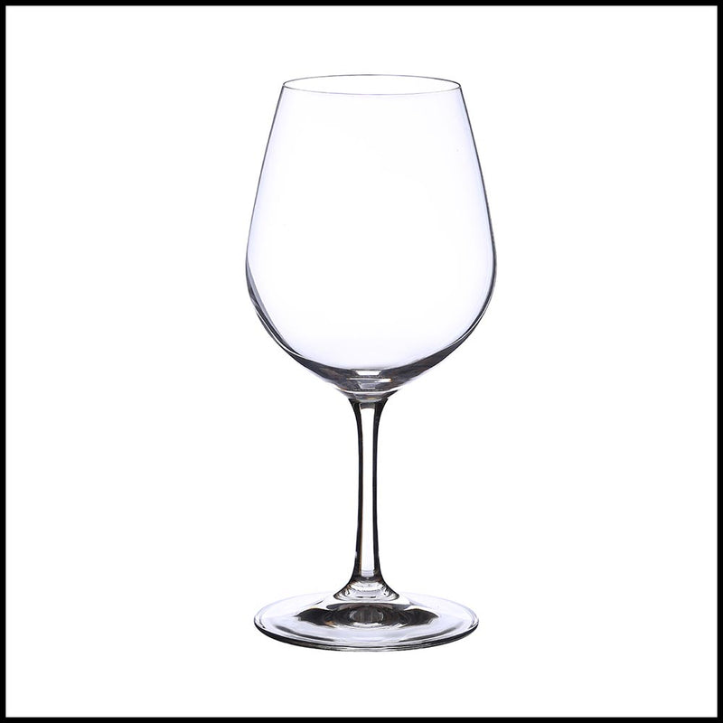 Crystal Viola Wine Glasses - Set of 6