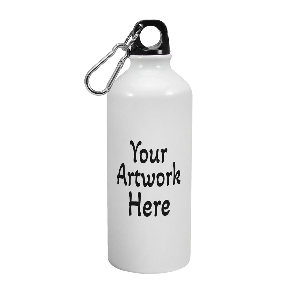 iKraft Personalise Aluminium 600ml Water Bottle - Get it customised With Your Design