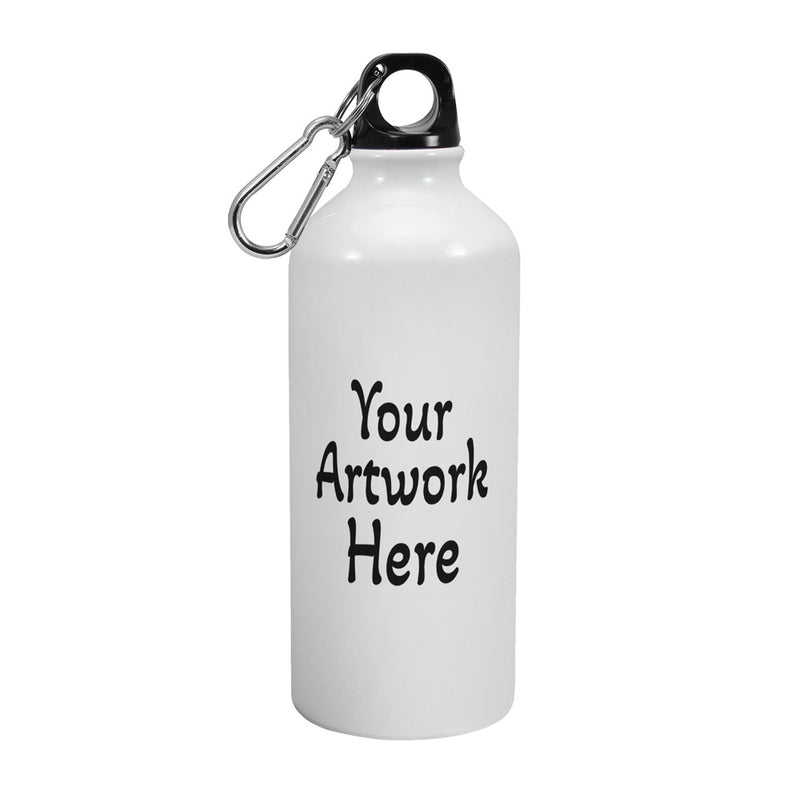 iKraft Personalise Aluminium 600ml Water Bottle - Get it customised With Your Design