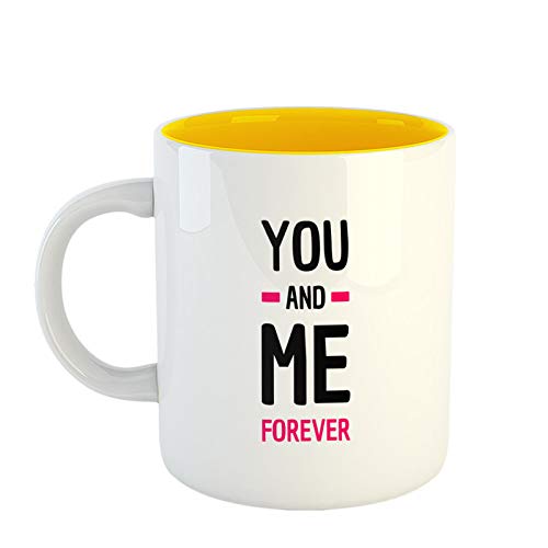 Ceramic Coffee Mugs, Printed Coffee Mugs, Coffee Mug Microwave Safe, Valentine Gift Coffee Mug, Birthday Gift for Best Friend, Printed Coffee Mugs