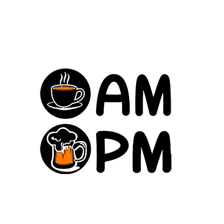 Beer Mug Design "AM PM"