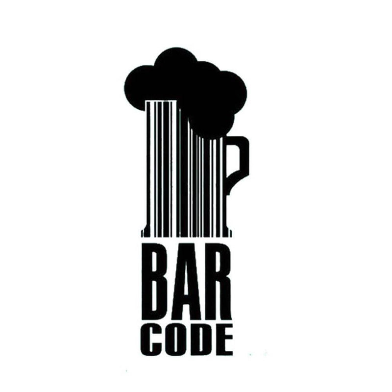 Beer Mug Design "Bar Code"
