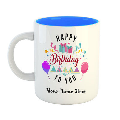 Custom Coffee Mugs, Personalised Coffee Mugs, Unique Coffee Mugs, Birthday Coffee Mugs, Birthday Gift for Women, Chai Mugs, two tone mugs