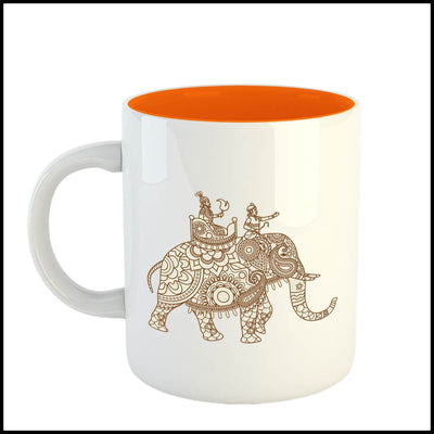 printed coffee mugs, coffee mug microwave Safe, valentine gift coffee mug, birthday gift for best friend, printed coffee mug, good morning mug, Mehendi Design Mug                 