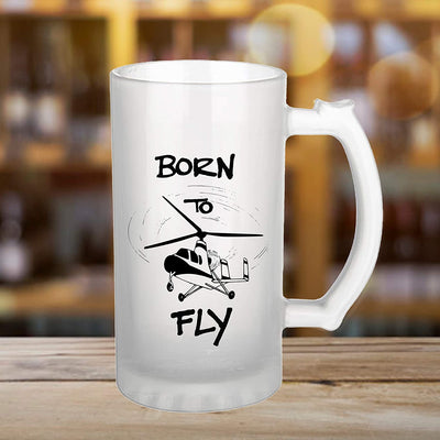 Beer Mug Design - Born to Fly