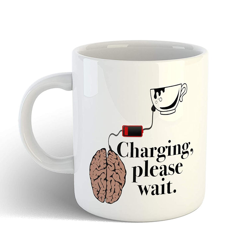 Coffee Mug Design - Charging, Please Wait