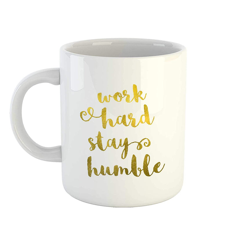 Coffee Mug Design - Work Hard Stay