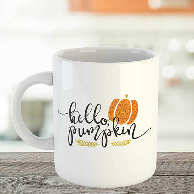 Coffee Mug Design - Hello Pumpkin