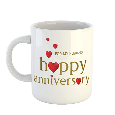 Coffee Mug Printed Design - Happy Anniversary