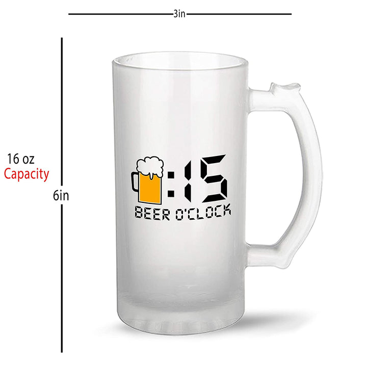 Beer Mug Design - Beer O'Clock