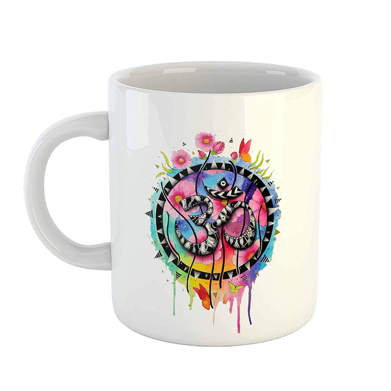 Coffee Mug Design - Om Symbol Yoga