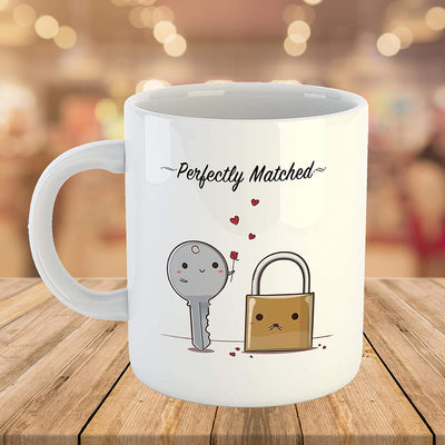 Coffee Mug Design - Lock and Key