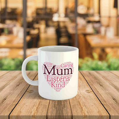 Coffee Mug Printed Design - Mum