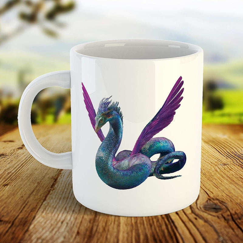 Coffee Mug Design - Dragon Reptile Snake Surreal
