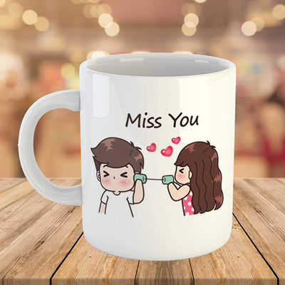 Coffee Mug Printed Design - Miss You