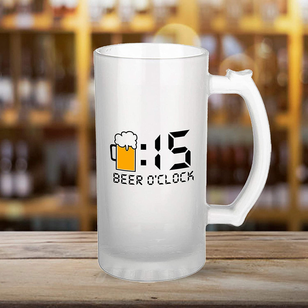 Beer Mug Design - Beer O'Clock