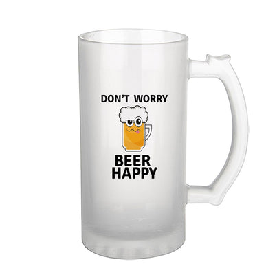 Beer Mug, Beer Glass, Frosty Beer Mug, Beer Mug 500ml, Beer Mug for Husband, Beer Mug for Man, Beer Mug for Friend, birthday gift  