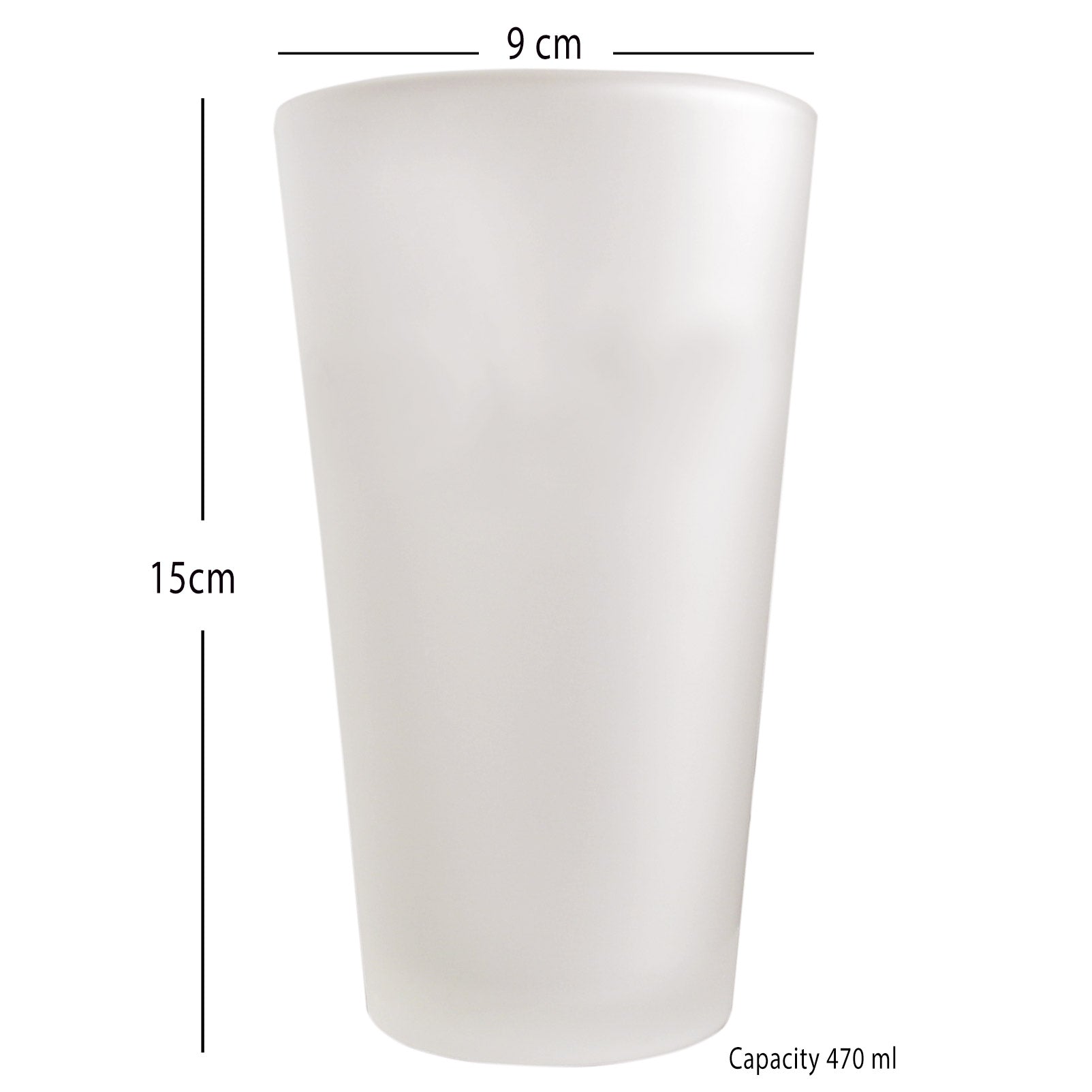 Beer Glass Printed Design - I Need A Huge Glass of Beer –