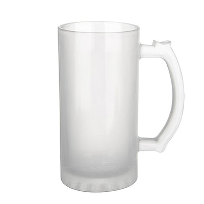Personalise Frosted Beer Mug - Get it customised With Your Choice of Name, Image or Design