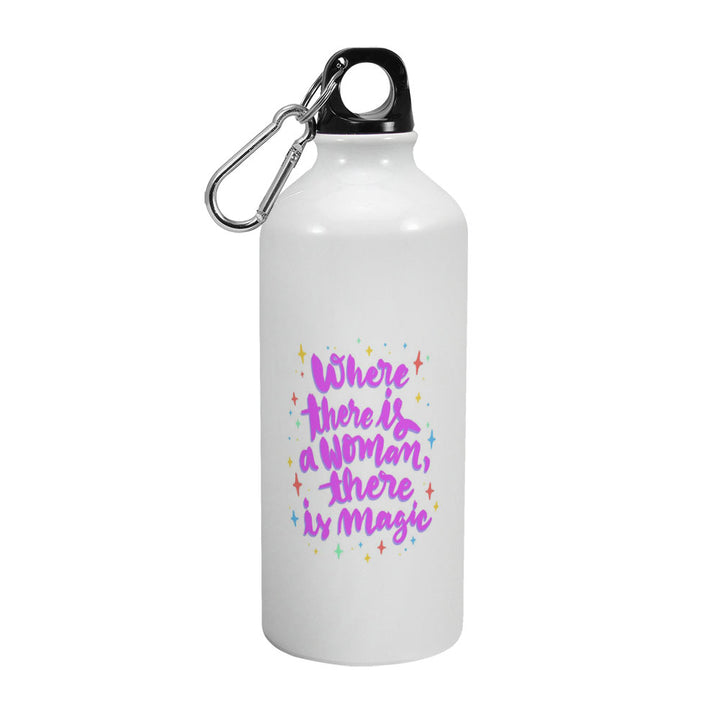 iKraft Water Bottle 600ml Printed Design - There is a Magic