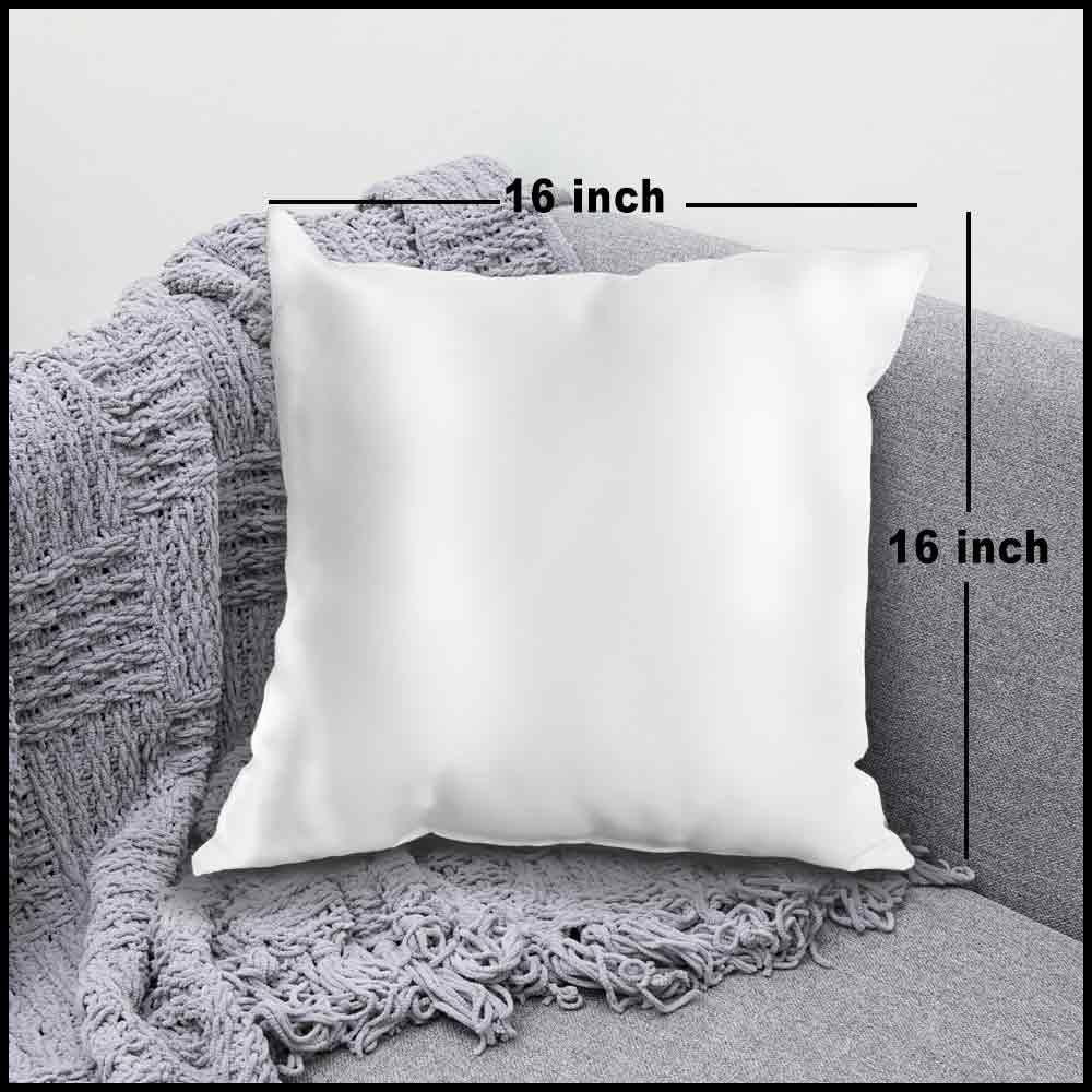 fabkraft.com Polyester / Cotton Printed Cushion Case Cover Square Pillow,  For Home