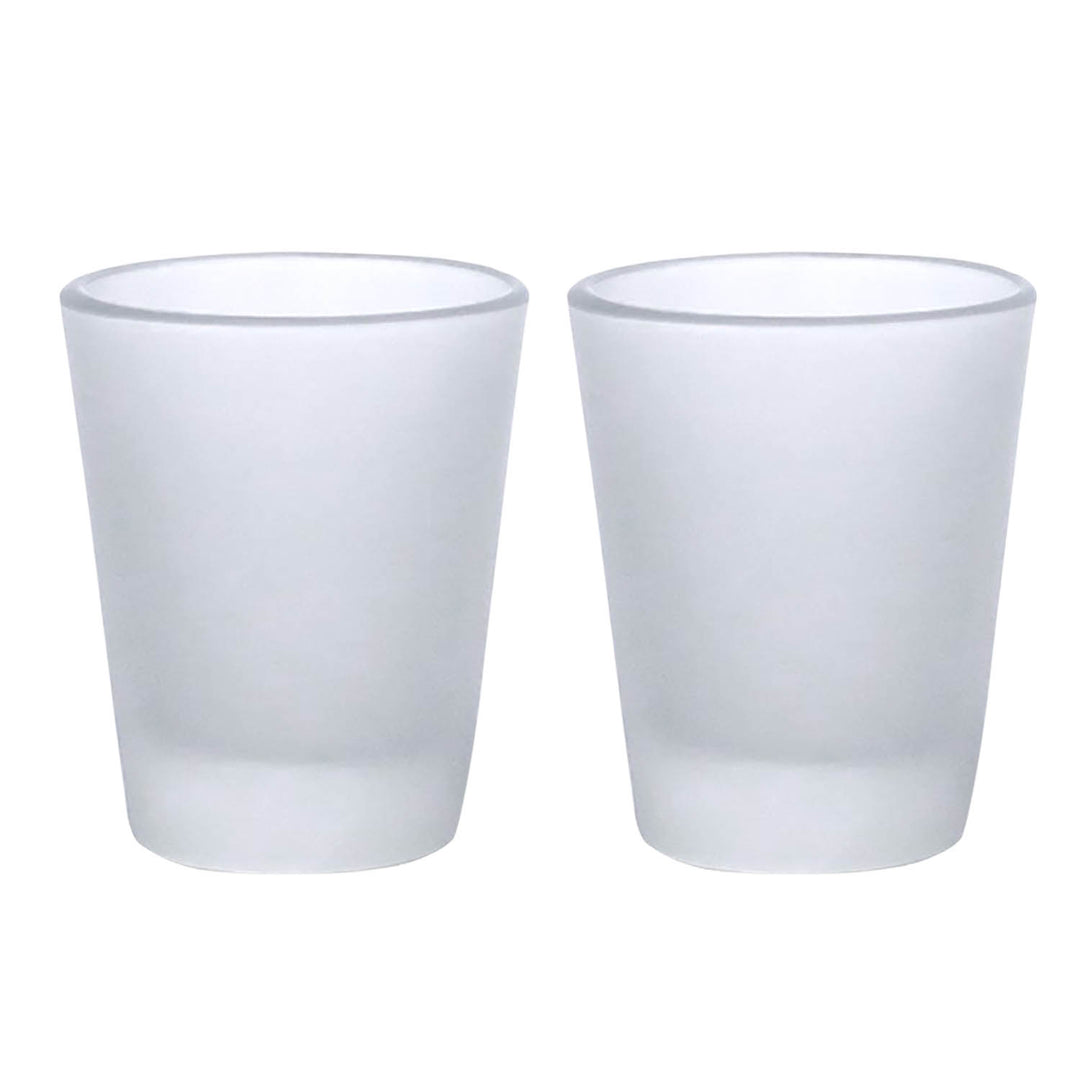 Personalise Frosted Shot Glasses (Set of 2) Design - Get it customised With Your Design
