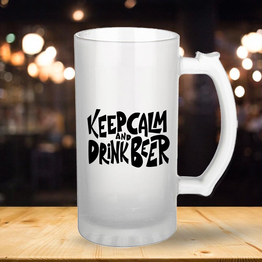 Beer Mug for Boss, Frosted Beer Mug, Beer Mug for Gift, Gift for Beer Lover, birthday gift