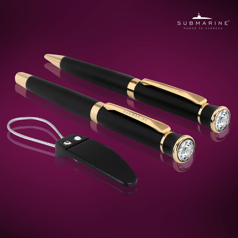 luxury pens, submarine pen for women, submarine designer pen, submarine pen with diamond, submarine power to express pen