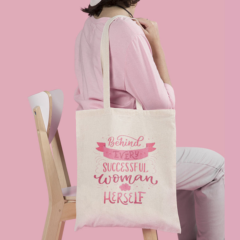 Printed Canvas Fashion Tote Bag