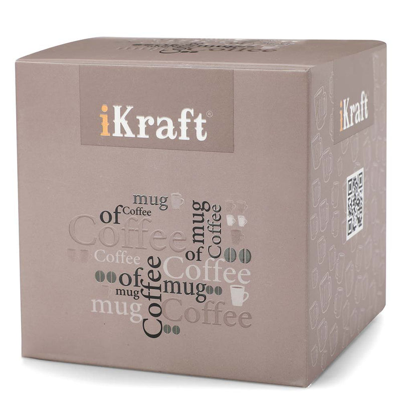 iKraft Frosted Printed Coffee Mug - Yes You Can Do it