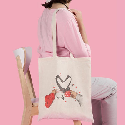 iKraft Tote Bag Printed Design - Coffee Love