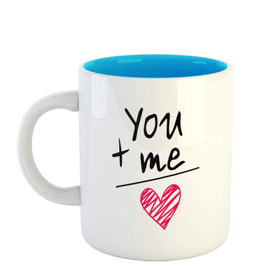 iKraft Coffee Mug Design "Love + Me"