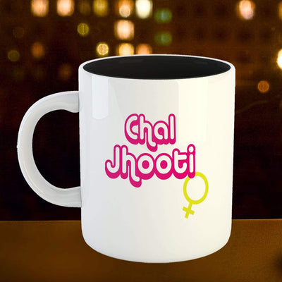 iKraft Coffee Mug Design "Chal Jhooti"