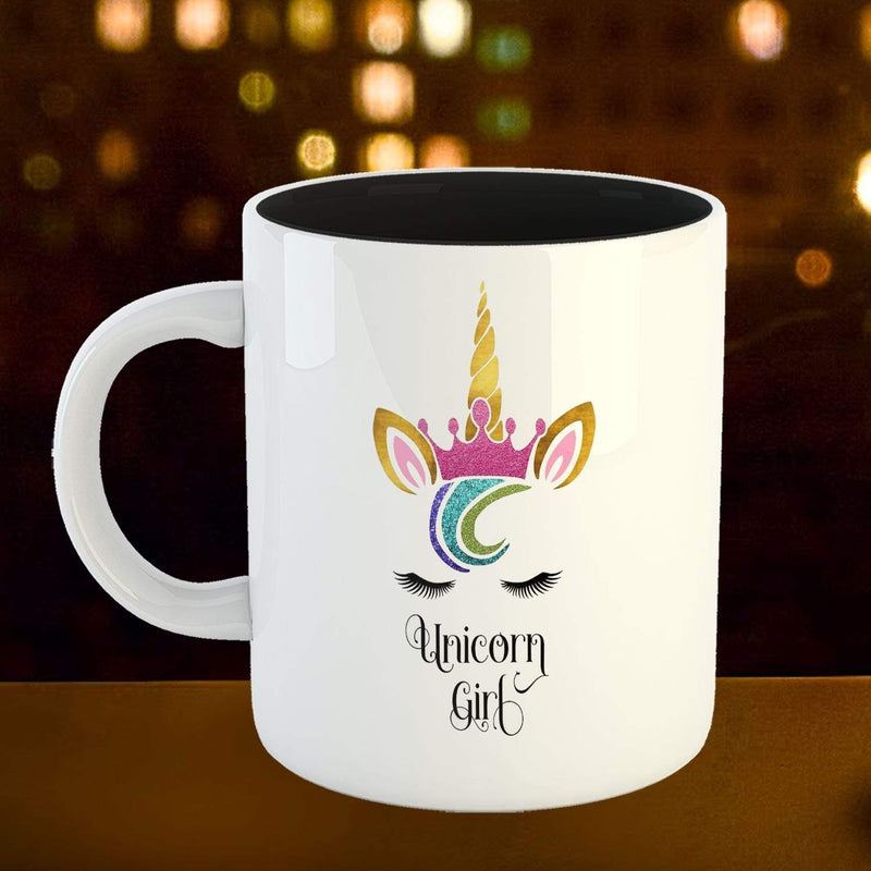 iKraft Coffee Mug Design "Unicorn Girl"