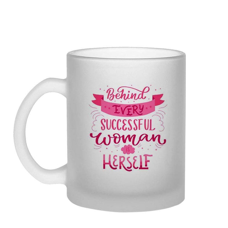 iKraft Frosted Printed Coffee Mug - Successful Women
