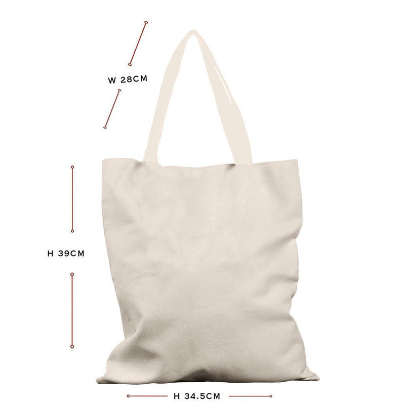 iKraft Tote Bag Printed Design - You and Me Forever