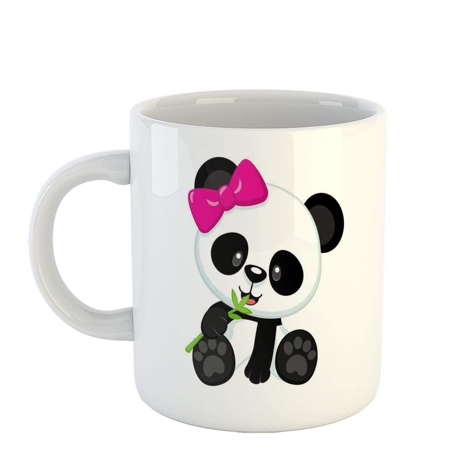 1pc Creative Ceramic Panda Pattern Mug Cartoon Cup Cute Milk Coffee Cup  Traditional Chinese Style Home And Office Use