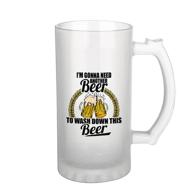 Beer Mug for Women, Beer Mug for Boyfriend, Beer Mug for Dad, Beer Mug for Boss, Frosted Beer Mug